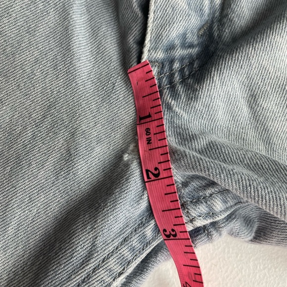 Levi’s 511 Light Washed Distressed Jeans Size 34x32 run Small - Picture 10 of 12
